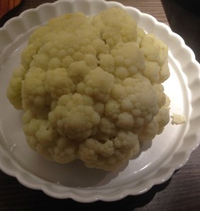 blumenkohl in schale