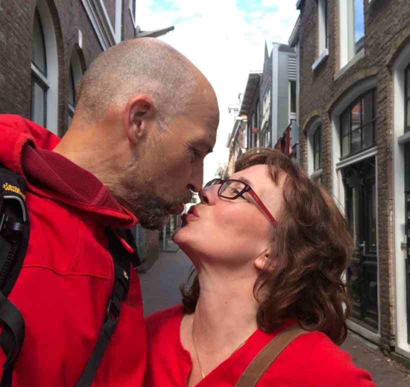 Kuss Antje und Christoph Kopie